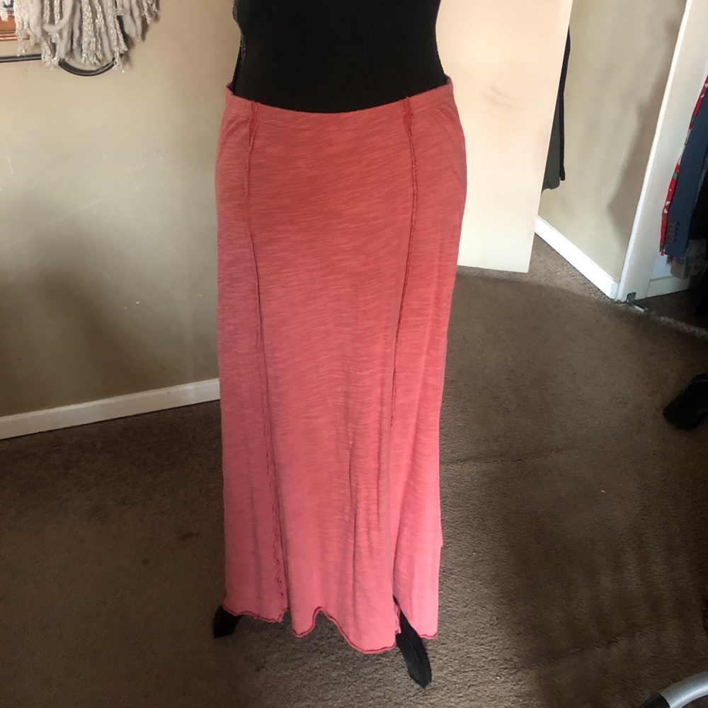 Free people beach maxi skirt